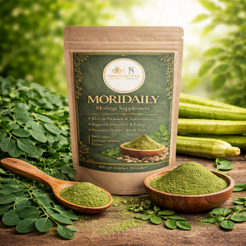 Moridaily Moringa Powder jar